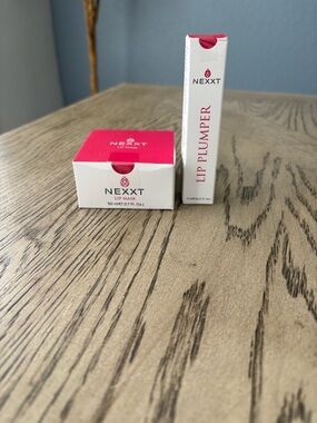 NEXXT Lip Plumper + Lip Mask Set (New)